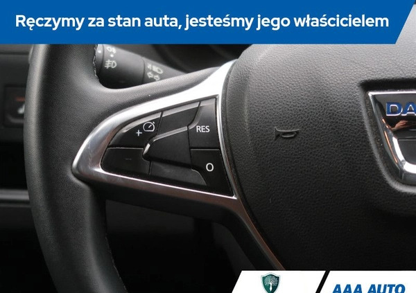 Dacia Duster cena 58000 przebieg: 90246, rok produkcji 2018 z Łęczna małe 254